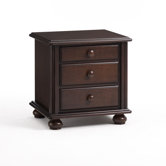 Hudson 3 Drawer Nightstand