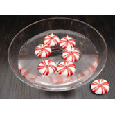 Peppermint Floating Candles (Set of 6)