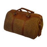 Waxed Canvas 14" Hippo Travel Duffel