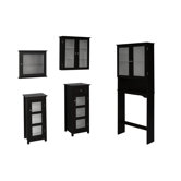 Chesterfield 5-Piece Bathroom Set in Dark Espresso