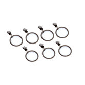 Set of Seven Metal Rings