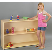 Eco Laminate Preschool Open Shelf Storage