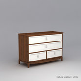 Regency 4 Drawer Dresser