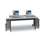 Brawny 60" W Table with Dual CPU Holders