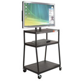 Wide Body Flat Panel TV Cart