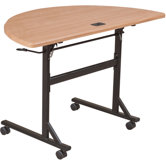 Economy Flipper Half Round Training Table