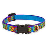 Peace Pup 1/2" Adjustable Dog Collar