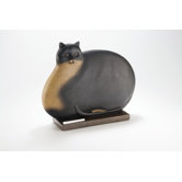 3-D Fat Cat Decorative Chalkboard