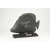 3-D Fish Decorative Chalkboard