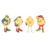 Hippie Cheeky Chicks (Set of 4)