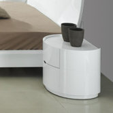 Louisa 2 Drawer Bedside Table