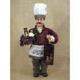 Classic Home Tuscan Kitchen Chef Figurine
