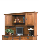 Office Credenza 45.5" H x 73" W Desk Hutch