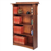 63" Single Open Bookcase