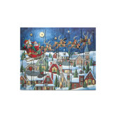 Santa's Sleigh Advent Calendar