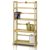 PiNE 4 Tier Bookshelf