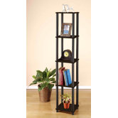 5 Tier Corner Square Rack Display Shelf