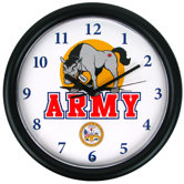 Deluxe Chiming US Army Wall Clock