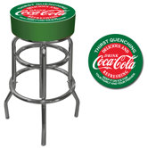 Coca Cola Pub Stool in Red and Green