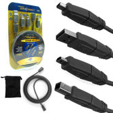 Quality QuickConnecter Hi-Speed USB 4-in-1 Cable Kit