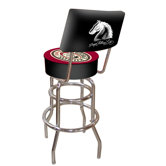 George Killian Irish Red Padded Bar Stool with Back