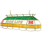 Miller High Life Stained Glass 40" Lighting Fixture