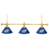 Miller Lite 60" 3 Shade Billiard Lamp