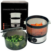 4 Quart 400 Watt Stainless Steel Food Steamer