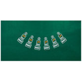 Pai Gow Felt Layout 36 x 72"
