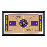 NCAA Framed Basketball Court Mirror