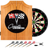 Corvette C2 Wood Dart Cabinet Set