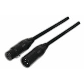 600" Touring Series Lo-Z Microphone Cable with Neutrik Black/Gold