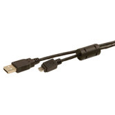 6" USB 2.0 A to Micro B Cable