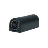 Premium S-VHS 4 pin jack to jack barrel video adapter