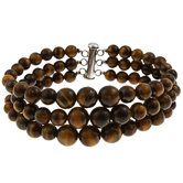 Journey Tiger's Eye Beaded Bracelet