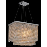 Prism 6  Light Chandelier