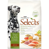 Selects Adult Natural Turkey and Barley Dry Dog Food