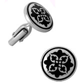 Stainless Steel Celtic Design Cufflinks