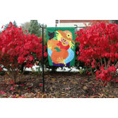 Never Fall Garden Flagpole