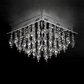 Ring G4 Flush Ceiling Light in Chrome