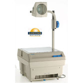 Closed Head Single Lens Overhead Projector (2200 lumens) with Optional Lamp Changer