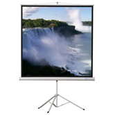 70" x 70" Projector Screen with Black Housing - 1:1 Format