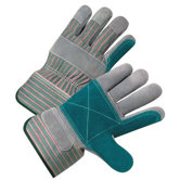 2000 Series Leather Palm Gloves Select Split Cowhide Leather Double Palm Gloves: 101-2300M - select split cowhide leather double palm gloves