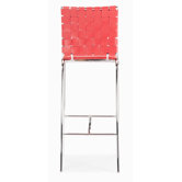 Cross Barstool in Red