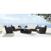 Cumberland Deep Seating Group with Cushions