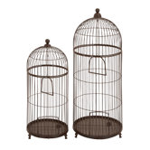 Garden Decor Bird Cage (Set of 2)