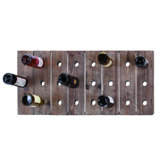 24 Bottle Hanging Wine Rack