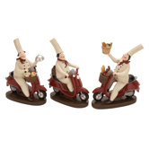 Polystone Chef (Set of 3)