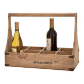 8 Bottle Tabletop Wine Basket