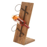 3 Bottle Tabletop Wine Rack